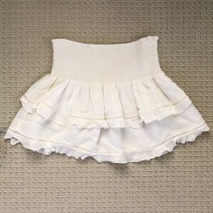 Isabel Marant Etoile Connie Smocked Tiered Skirt